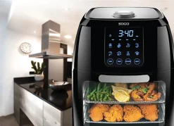 Sogo Airfryer m. rotisseri* Airfryers Og Tilbehør
