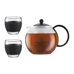 Bodum Assam Tekandesæt inkl. 2 Pavina Glas* Te Og Tilbehør