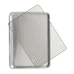Nordic Ware Bageplade m. grillgitter* Bradepander Og Tilbehør|Bradepander Og Tilbehør