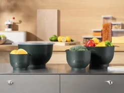 Bodum Bistro Røreskålsæt m. låg - 4 dele* Røreskåle Og Dejfade|Røreskåle Og Dejfade