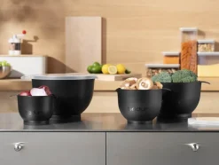 Bodum Bistro Røreskålsæt m. låg - 4 dele* Røreskåle Og Dejfade|Røreskåle Og Dejfade