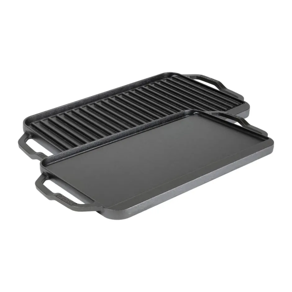 Lodge Cast Iron Chef Collection Stegeplade* Grillpander