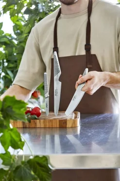 Global Classic G-51115 Knivsæt - 3 dele* Knivsæt Og Knivopbevaring
