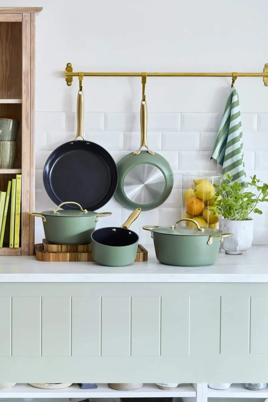 Cook & Baker Colour Pande- og Grydesæt - 7 dele* Grydesæt