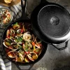 Lodge Cast Iron Combo Cooker Stegepande* Gryder