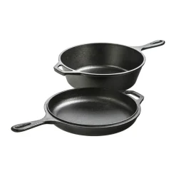 Lodge Cast Iron Combo Cooker Stegepande* Gryder