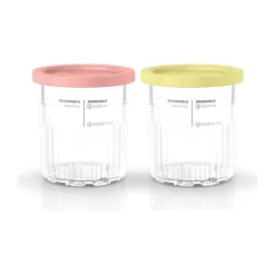 Ninja Creami Bøtte - 2 stk.* Opbevaringsglas Og Patentglas
