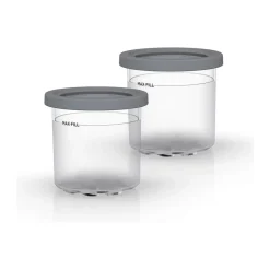 Ninja Creami Bøtte - 2 stk.* Opbevaringsglas Og Patentglas