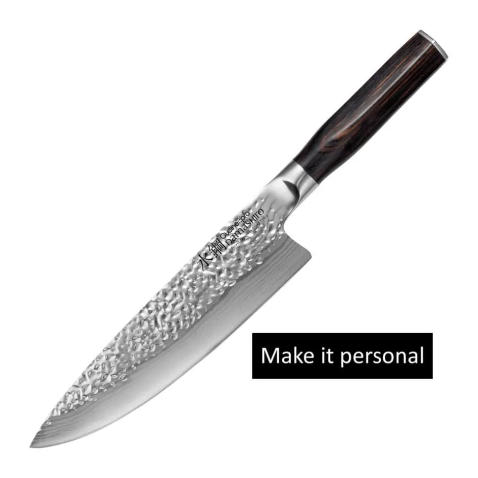 THE CUSTOM CHEF™ Damashiro® EMPEROR Kokkekniv* Køkkenknive