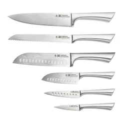 THE CUSTOM CHEF™ Damashiro® Kin Knivblok - 7 dele* Knivsæt Og Knivopbevaring