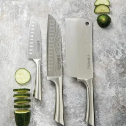 THE CUSTOM CHEF™ Damashiro® Ultimate Knivsæt - 3 dele* Knivsæt Og Knivopbevaring