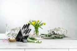 Zwilling Four Star Knivblok - 7 dele* Knivsæt Og Knivopbevaring