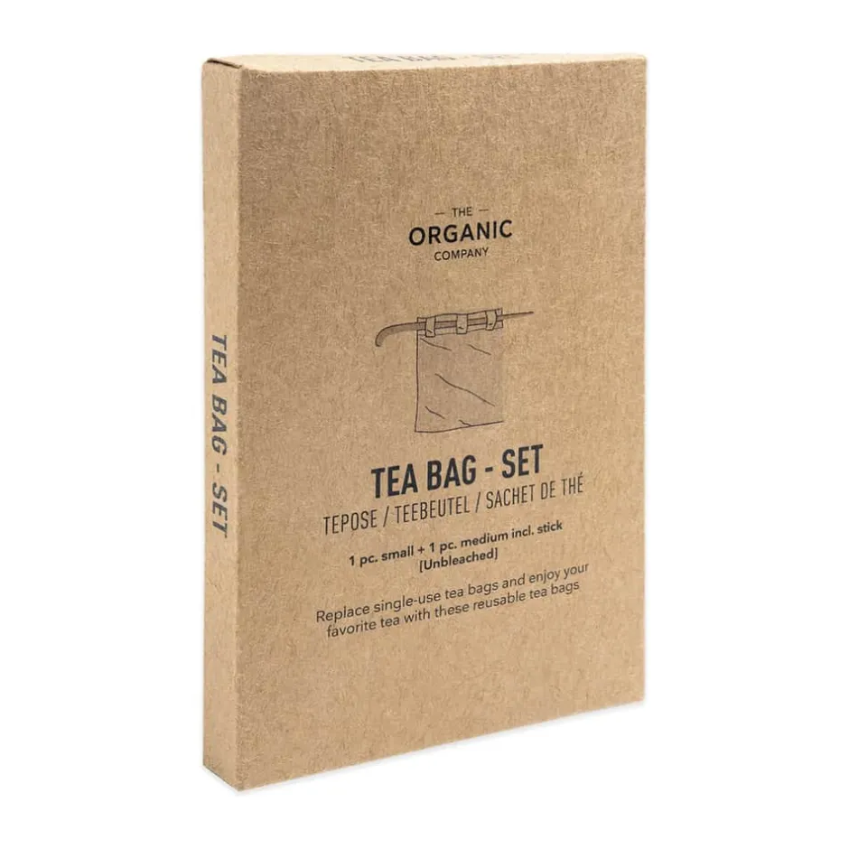 The Organic Company Genanvendelig Teposesæt - 3 dele* Te Og Tilbehør