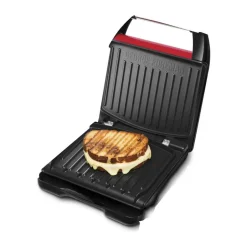 Russell Hobbs George Foreman Steel Family Grill* Toastere Og Bordgrill