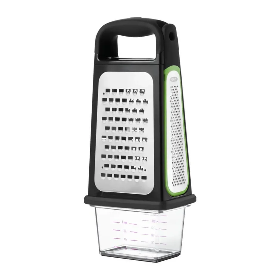 OXO Good Grips Box Rivejern m. opsamler* Snitte- Og Rivejern