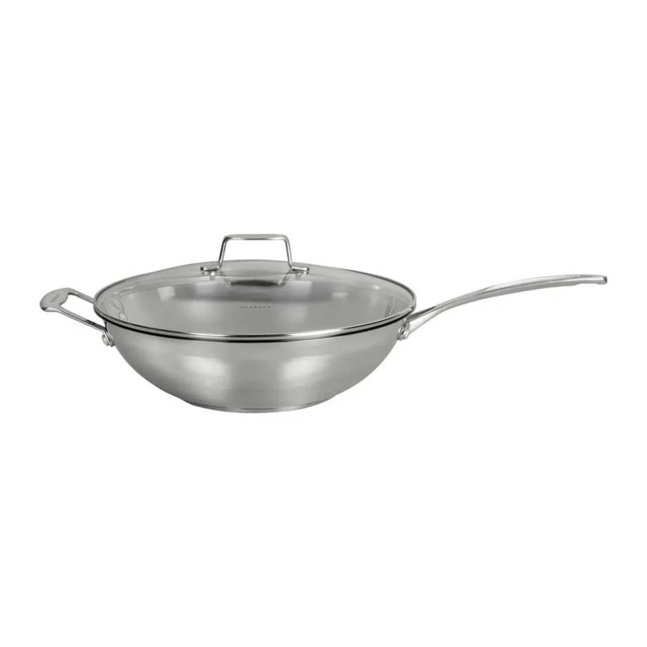 Scanpan Impact Wok m. glaslåg* Wokpander