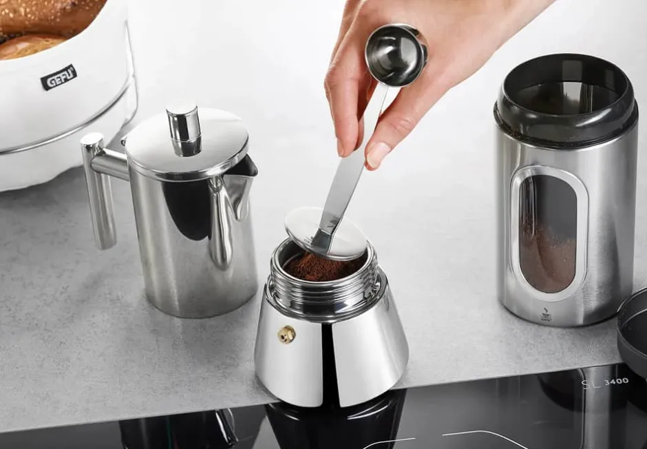 Gefu 2-i-1 Tamper og Måleske* Kaffe Og Tilbehør