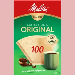 Melitta Kaffefilter - 40 stk.* Kaffe Og Tilbehør