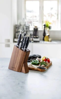 Cook & Baker Knivblok med 7 knive* Knivsæt Og Knivopbevaring
