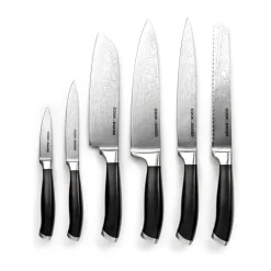 Cook & Baker Knivblok med 6 knive* Knivsæt Og Knivopbevaring