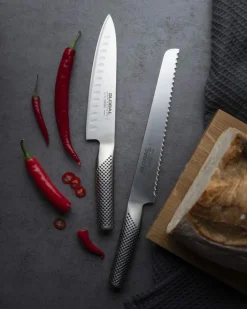 Global Knivsæt G-9/G78 - 2 dele* Knivsæt Og Knivopbevaring