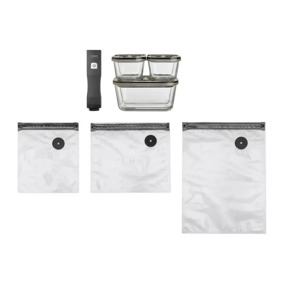 Caso One Touch Eco Vakuumsæt - 14 dele* Sous Vide|Vakuumpakkere Og Tilbehør