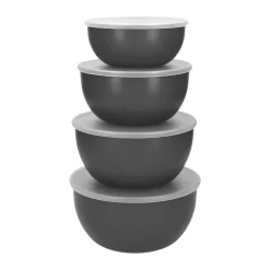 KitchenAid Opbevarings skålsæt m. låg - 8 dele* Røreskåle Og Dejfade|Røreskåle Og Dejfade