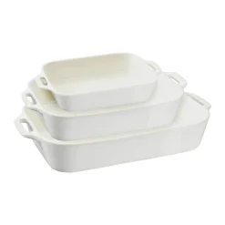 Staub Ovnfast Fadsæt - 3 dele* Ovnfaste Fade