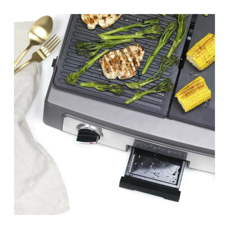 Cuisinart Plancha Elite Bordgrill PL50E* Toastere Og Bordgrill