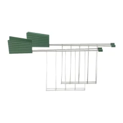 Alessi Plissé Brødristeholder - 2 stk.* Brødristere Og Tilbehør