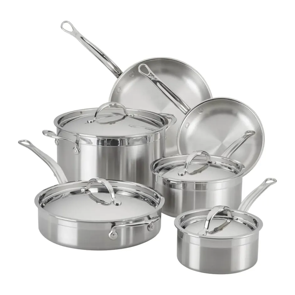 Hestan Probond Gryde- og pandesæt - 10 dele* Grydesæt