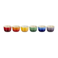 Le Creuset Rainbow Ramekiner - 6 stk.* Ramekiner