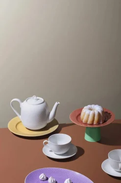 Lyngby Porcelæn Rhombe Tekande* Te Og Tilbehør