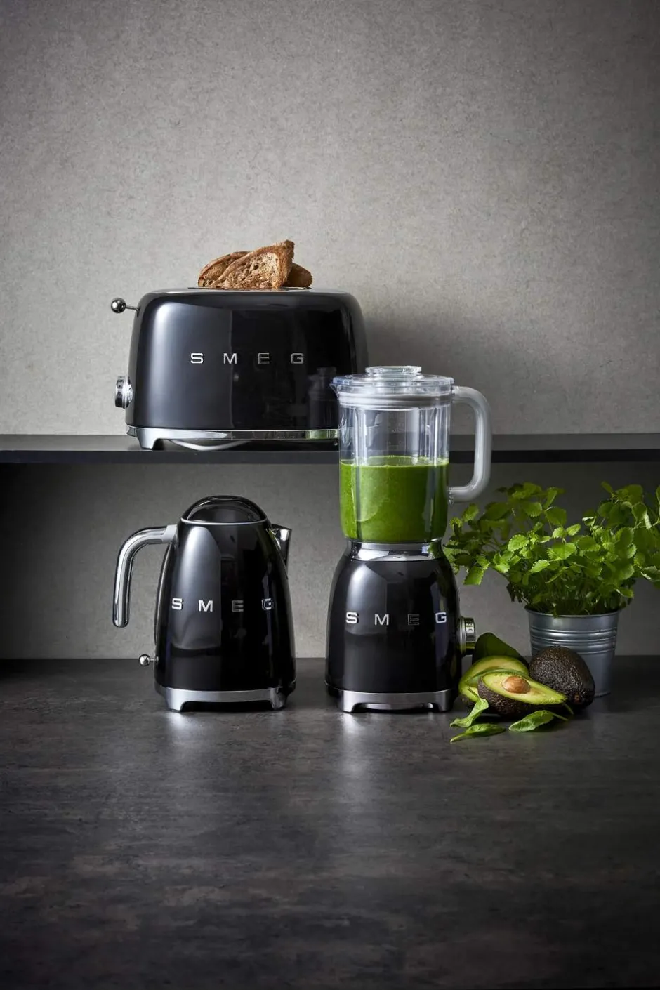 Smeg 50's Style Brødrister* Brødristere Og Tilbehør
