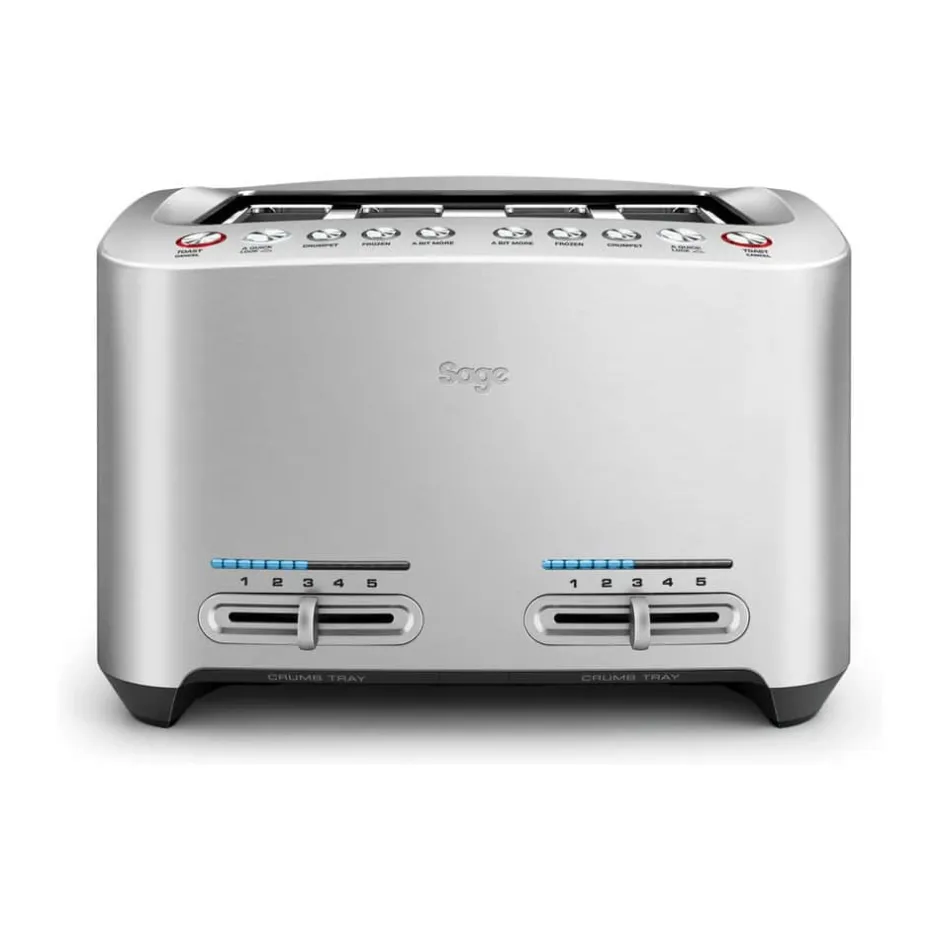 Sage The Smart Toast 4 Slices Brødrister* Brødristere Og Tilbehør