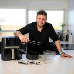 Casper Sobczyk Tilbehørssæt til Airfryer - 6 dele* Airfryers Og Tilbehør