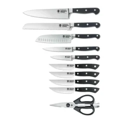 THE CUSTOM CHEF™ WOLFGANG STARKE™ Kutchin Knivblok - 11 dele* Knivsæt Og Knivopbevaring